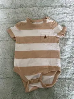 baby GAP ストライプロンパース 3-6ヶ月