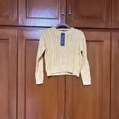 Glamorous Garden イエローニットセーター F