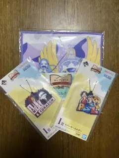 ワンピース 一番くじ ドラマティックメモリーズ I賞ラバーキーホルダー タオル