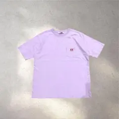 ベンデイビス ポケットTシャツ XL ラベンダー ビッグシルエット 紫 ワーク系のサムネイル
