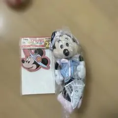 ミニーキーホルダー＆ぬいぐるみキーホルダーセット