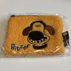 ひつじのショーン もこもこスクエアポーチ ビッツァ