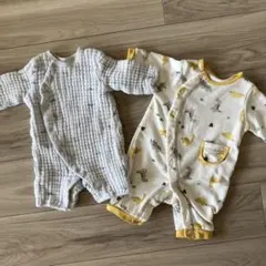 ベビー　ロンパース　60 バースデイ　メンズ　恐竜　綿100% コットン製品