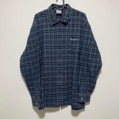 オールドサーフ Da Hui オーバーサイズ ネイビー ジップアップシャツ