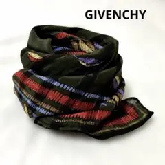 GIVENCHY 大判スカーフ シルク100% ジバンシー