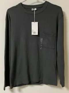 新品タグ付き　Uniqlo U ユニクロ　クルーネックTシャツ　長袖　M