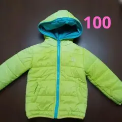 ベビードール ジャンパー100 黄緑と水色