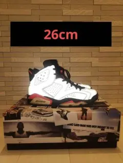 NIKE AIR JORDAN 6 REFLECTIVE INFRARED +α