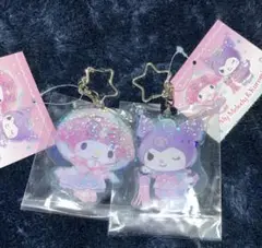 サンリオキャラクター アクリルキーホルダー マイメロディ＆クロミ