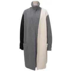 THE KEIJI ロングカーディガン ネックウォーマー ウール マフラー 毛