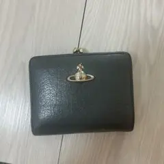 Vivienne Westwood 財布 がま口 三つ折りグレー