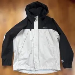 MILK FED. フード付きジャケット 黒/ベージュ