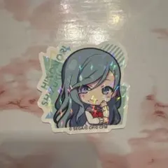日野森雫 ホログラムアニメキャラクターステッカー