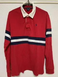 ポロラルフローレン POLOラガーシャツ ポロシャツ 長袖 古着