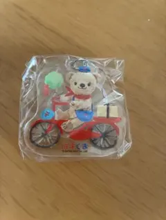 ぽすくま アクリル マーカーチャーム 自転車 郵便局 限定