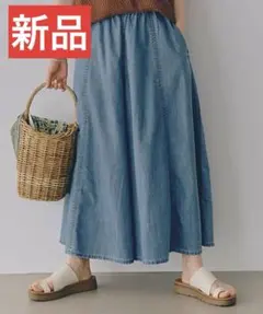スカーチョ【新品】studio CLIP【接触冷感】ひんやりパネルスカーチョ Mのサムネイル