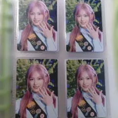 ive イソ Scout トレカ 4枚セット