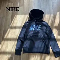 【美品】NIKE ナイキ トレーナー パーカー ネイビー L スウェット
