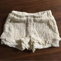 値下げ！ほぼ未使用。美品！フリル短パン  size120