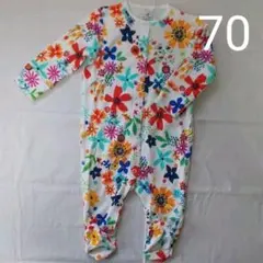 70☆ビビッドフラワーロンパース/ベビーギャップ ザラベビー  H&M ネクスト