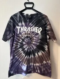THRASHER タイダイ Tシャツ パープル L