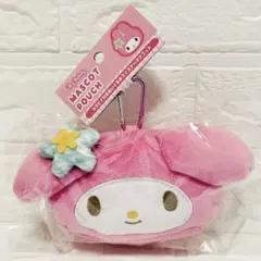 カオハナ マイメロディ カラビナ付きぬいぐるみファスナーマスコット