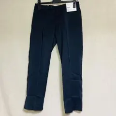 新品　UNIQLO ユニクロ　感動パンツ　ウルトラライト　ウールライク　ネイビー