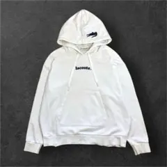 ラコステ Lacoste ホワイト フード付きパーカー Mのサムネイル