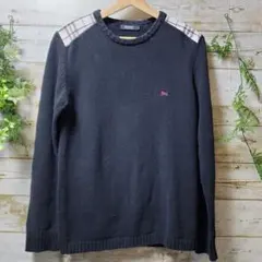 BURBERRY ブラックレーベル ニット セーター サイズ2 ノバチェック