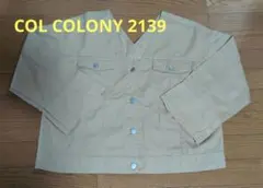 COLONY 2139 Vネック デニムジャケット ベージュ
