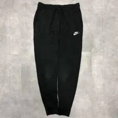 スウェットパンツ NIKE 刺繍ロゴ テーパード ストリート ブラック