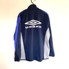 umbro アンブロ　メンズ　フルジップ　ジャージ　ネイビー　L