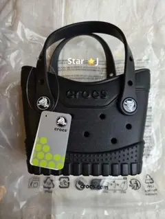 【新品・未使用】CROCS　クロックス　クラシック　マイクロトート　ブラックのサムネイル