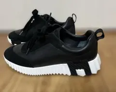セール❣️HERMESエルメス レザー バウンシング 38.5 スニーカー 