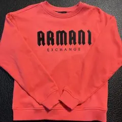Armani Exchange トレーナー XS コーラルピンク