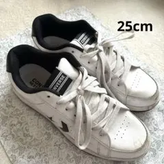 【軽量】CONVERSE NEXSTAR ホワイト/ブラック スニーカー25cm