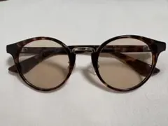 ユニクロ サングラス ボストンコンビ ブラウン