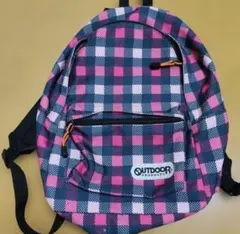00s archive opium outdoor チェック リュック - メルカリ