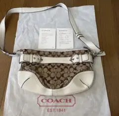 コーチ　ショルダーバッグ　シグネチャー