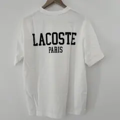 ラコステ　LACOSTE バックプリントベーシックTシャツ　ロゴ　FR5 USL