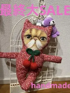 ゆ*ら様 コヤンイサムチョン　ハンドメイド　ギャザーバッグ　白ファー　ピンクうさ ゆ*ら様 コヤンイサムチョン•トートバッグ•リトルサンダーちゃん