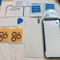 iPhone 15 Pro ガラスフィルム 2枚＋ カメラフィルム2枚