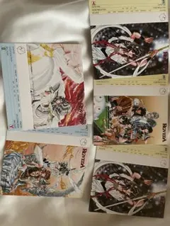 CLAMP 阿修羅カセットレーベル5枚（4種）セット