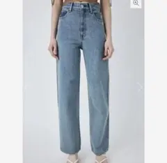 MOUSSY HW straight ハイウエストストレートデニム
