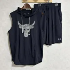 アンダーアーマー UAプロジェクトロック ジャージ セットアップ Lサイズ