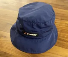 【未使用品】STUSSY ストゥーシー バケット ハット ネイビー タグ付き