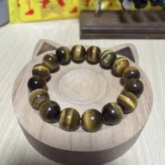 高品質大玉タイガーアイ ブレスレット