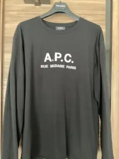10/3午前中終了決定！【返金保証付正規品】 A.P.C. 黒 L 未使用品