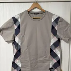 BLACK LABEL チェック柄 Tシャツ