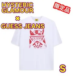 ヒステリックグラマー×guess コラボTシャツ　ホワイト　Sサイズ